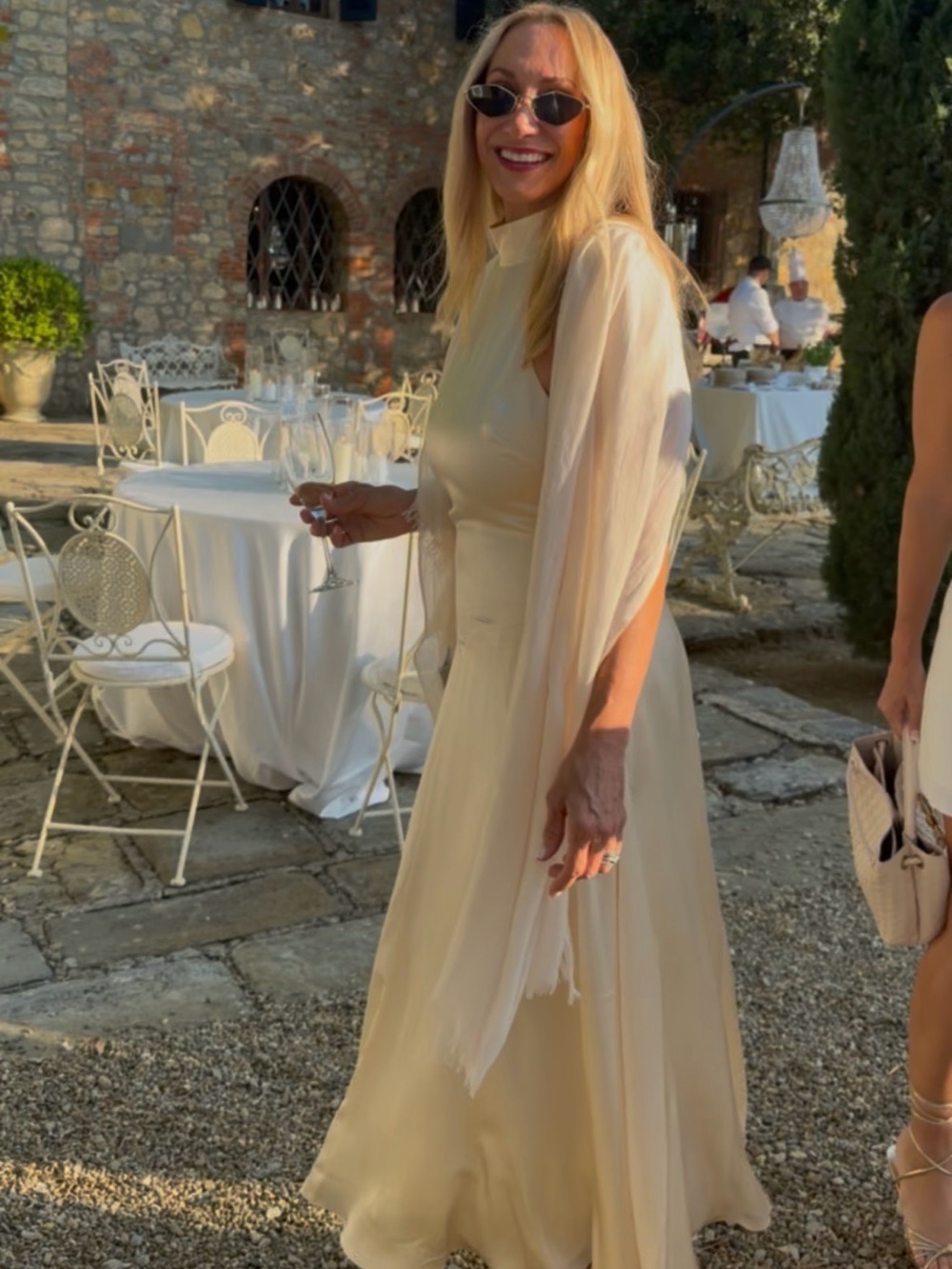 Reformation Katelyn Silk Dress Fior Di Latte Ivory Size 8